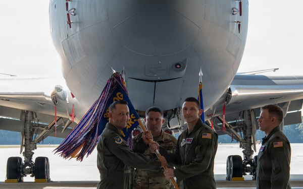 911th Air Refueling Squadron Change of Command