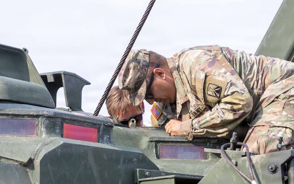 U.S. Army Soldiers Showcase Military Vehicles at 65th German-American Volksfest