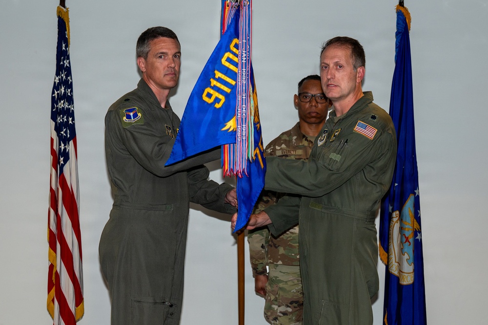 758th AS change of command