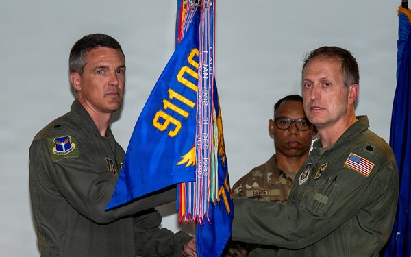 758th AS change of command