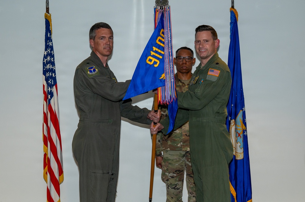 758th AS change of command
