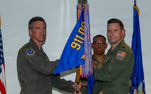 758th AS change of command