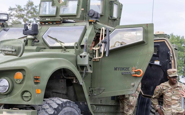 U.S. Army Soldiers Showcase Military Vehicles at 65th German-American Volksfest