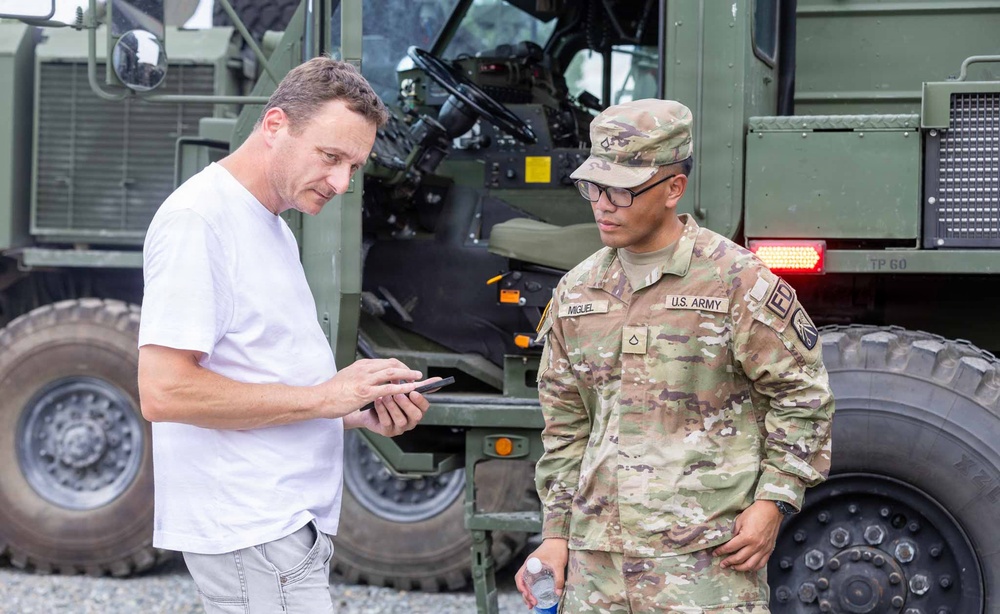 U.S. Army Soldiers Showcase Military Vehicles at 65th German-American Volksfest