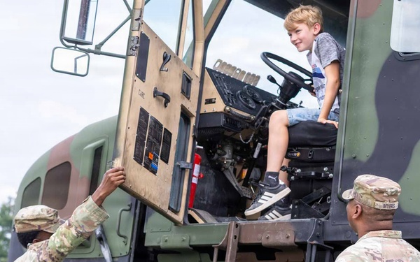 U.S. Army Soldiers Showcase Military Vehicles at 65th German-American Volksfest