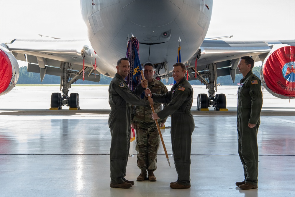 911th Air Refueling Squadron Change of Command