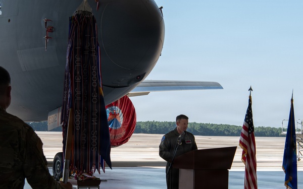 911th Air Refueling Squadron Change of Command