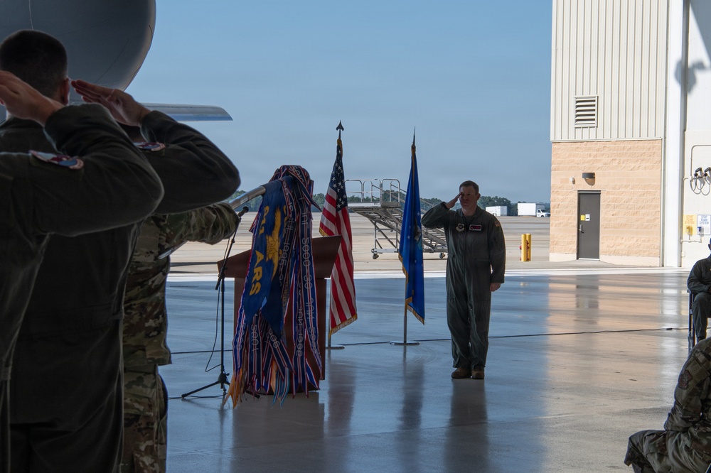911th Air Refueling Squadron Change of Command