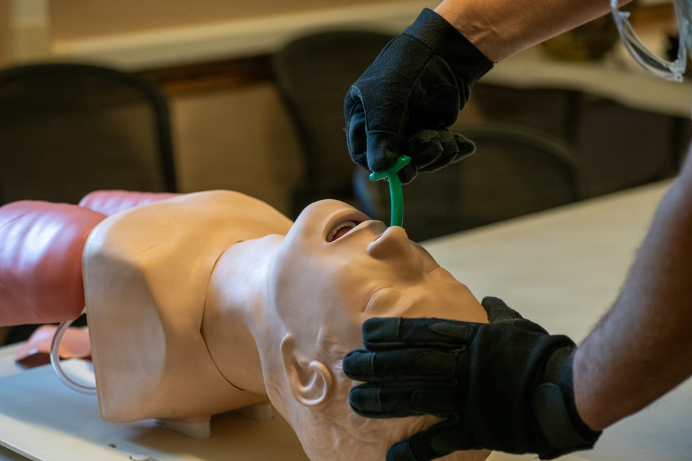 138 FW and 139 AW Unite for TCCC Training in Alpena