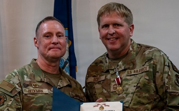 507th Security Forces Squadron celebrates CMSgt Chris Scott's Retirement