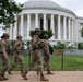 JTF- DC Patrols Jefferson Memorial