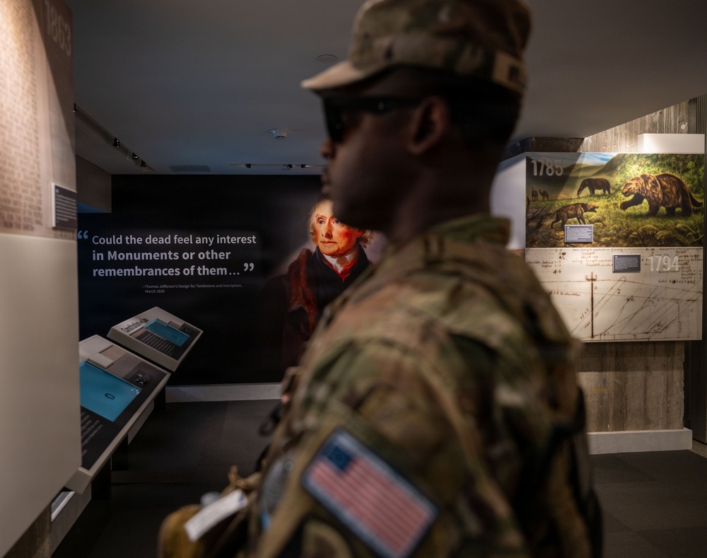 JTF- DC Patrols Jefferson Memorial