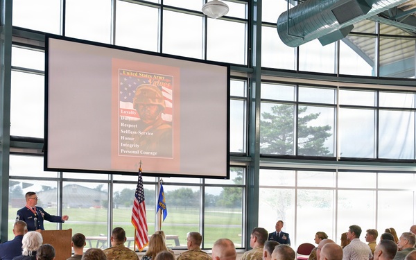 CMSgt Bowden retires from 178th Wing