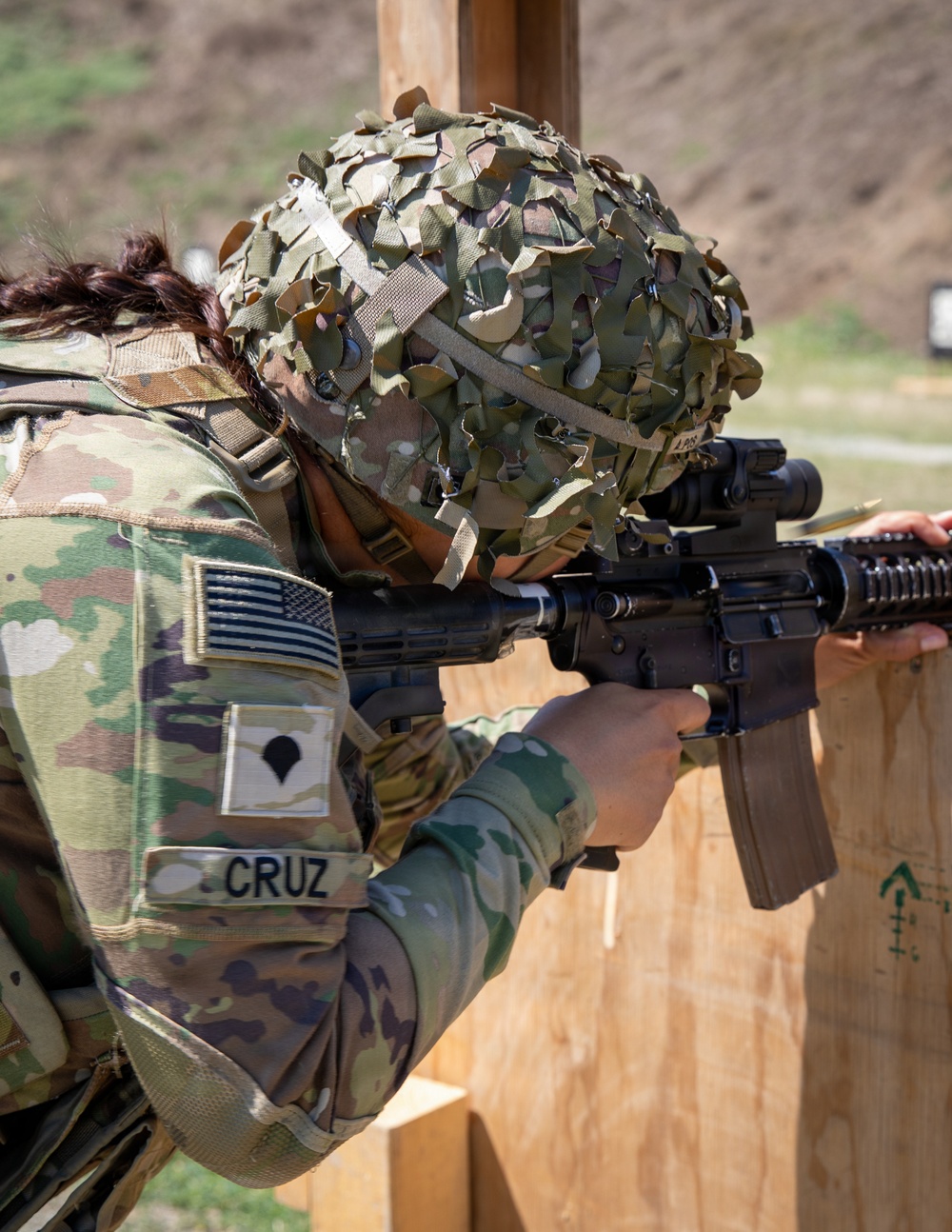 U.S. Soldiers assigned to the 1st Infantry Division conduct qualifying range at MKAB, Romania