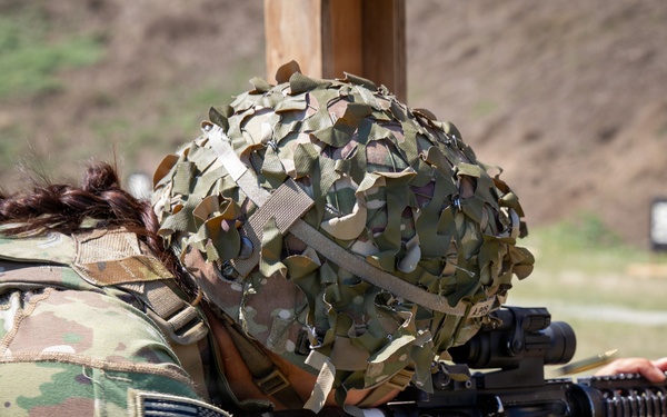 U.S. Soldiers assigned to the 1st Infantry Division conduct qualifying range at MKAB, Romania