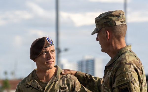 CNGB administers oath of enlistment to incoming FLNG members