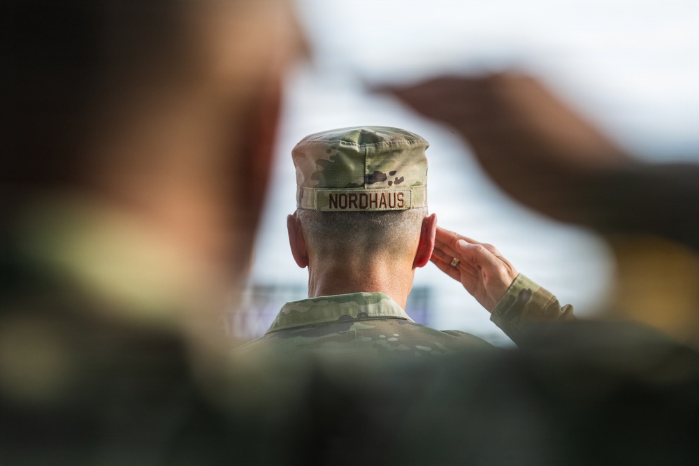 CNGB administers oath of enlistment to incoming FLNG members