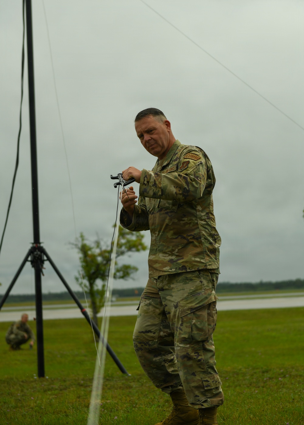 110th Communications Squadron sets up mobile 5G tower during Northern Strike 26-2