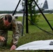 110th Communications Squadron sets up mobile 5G tower during Northern Strike 26-2