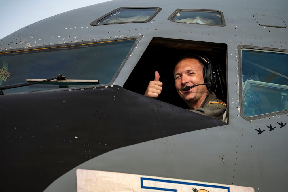 Maj. Matthew Tompkins final flight