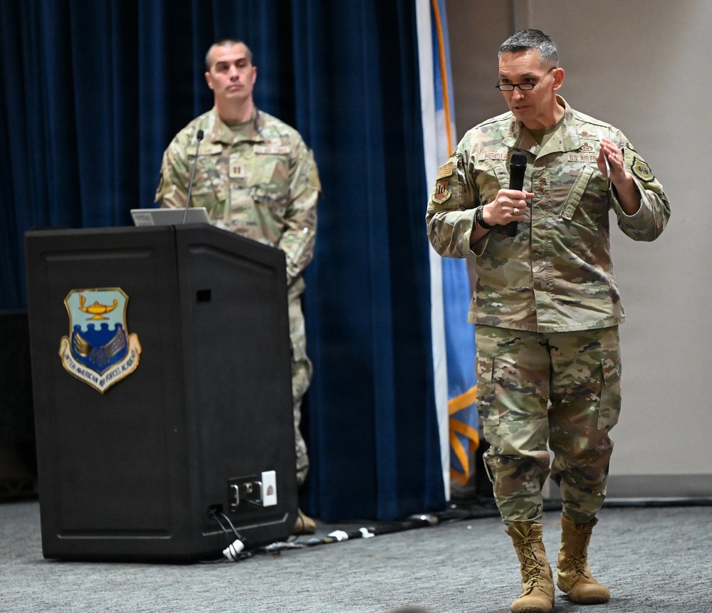 Senior leader engagements connect 960th Cyberspace Wing with DAF cyber priorities