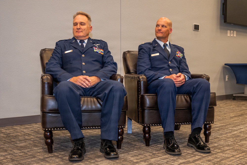 Promotion Cerememony for Lt. Col Lutz
