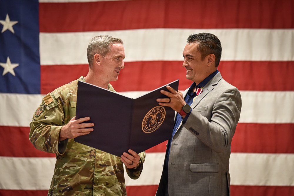 Chief Master Sgt. Jason Castleman retirement ceremony