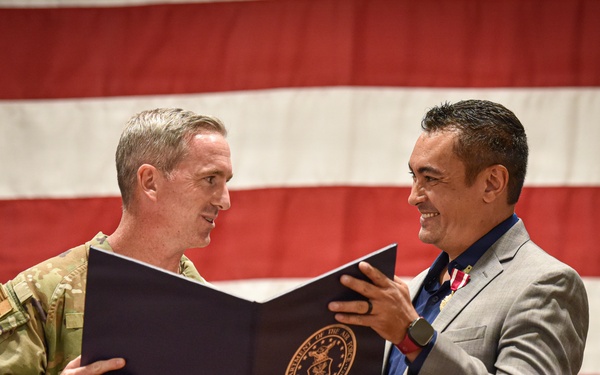 Chief Master Sgt. Jason Castleman retirement ceremony