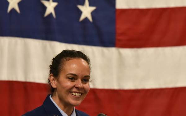 138th Fighter Wing celebrates SMSgt Bonnie Smith's Retirement
