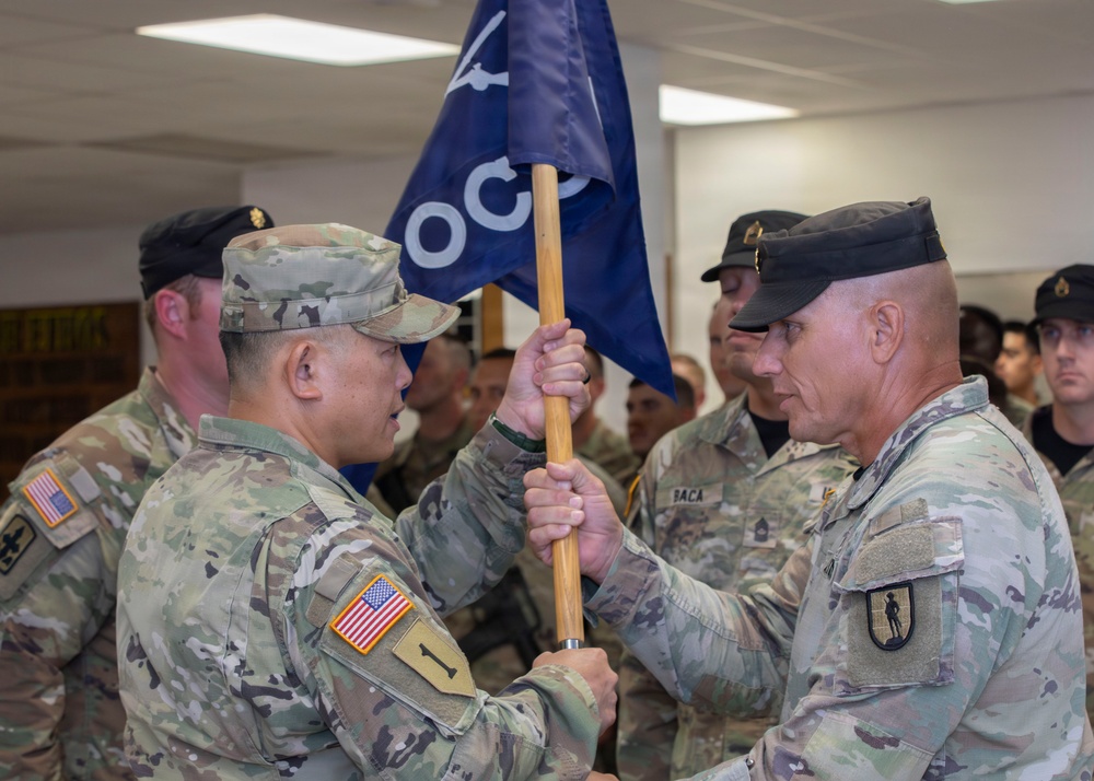 Arizona Army National Guard 215th RTI OCS change of command ceremony