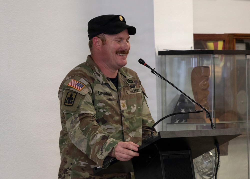 Arizona Army National Guard 215th RTI OCS change of command ceremony