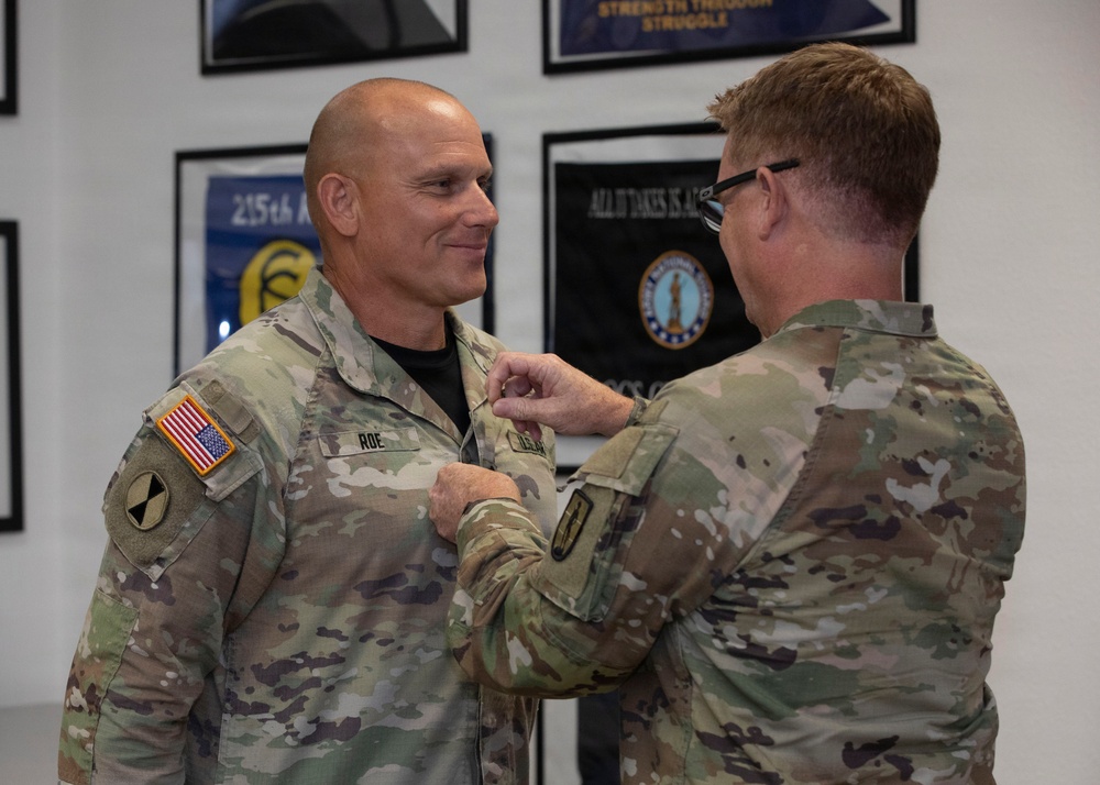 Arizona Army National Guard 215th RTI OCS change of command ceremony