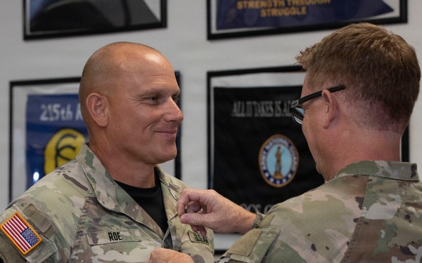 Arizona Army National Guard 215th RTI OCS change of command ceremony