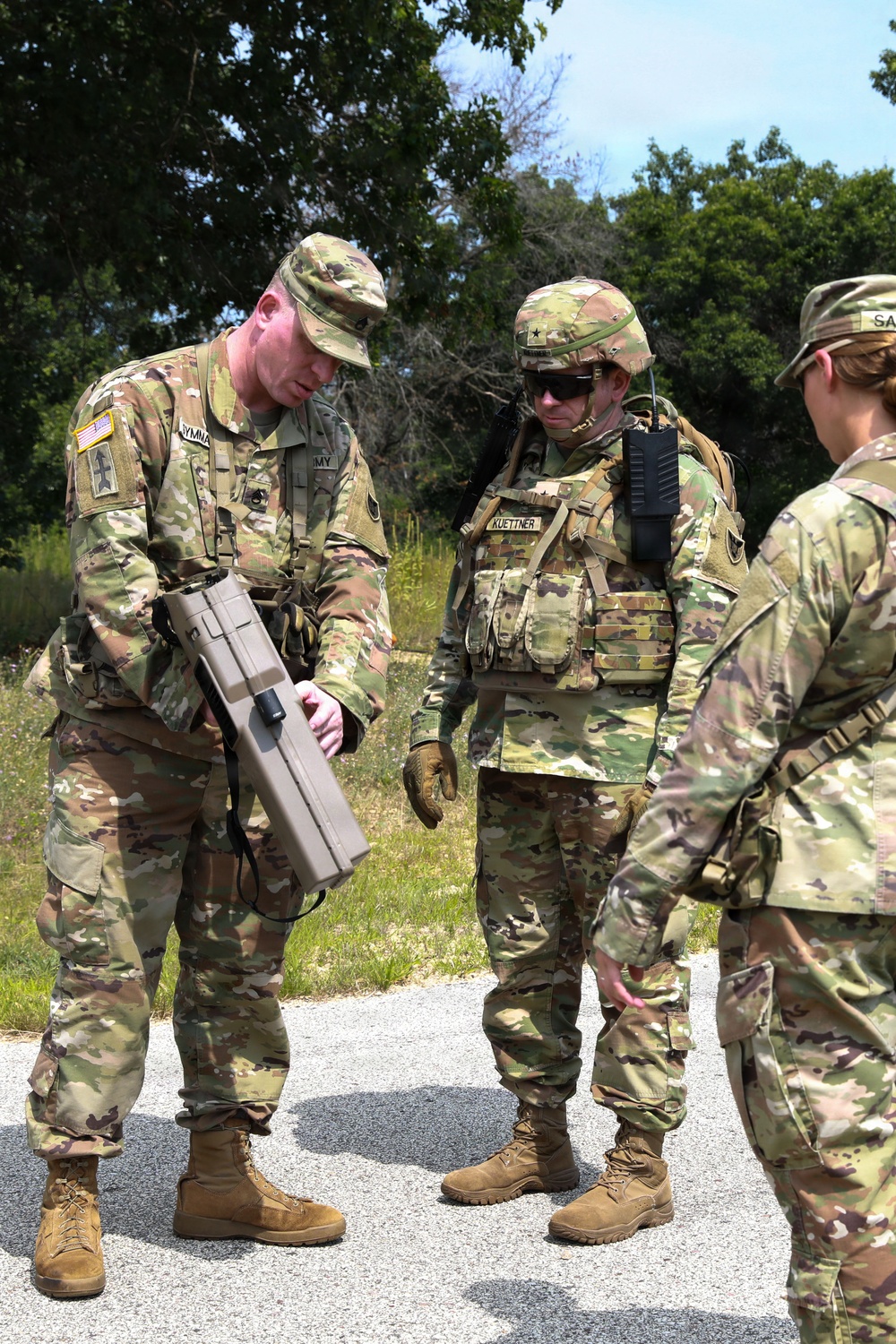Engineers conduct dismounted reconnaissance, CBRN, and counter-UAS training