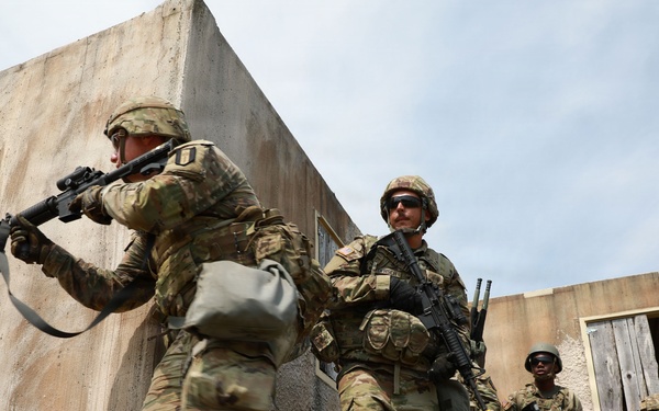 Engineers conduct dismounted reconnaissance, CBRN, and counter-UAS training