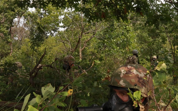 Engineers conduct dismounted reconnaissance, CBRN, and counter-UAS training