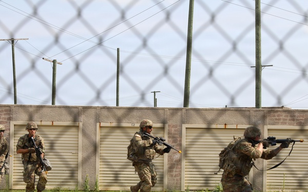 Engineers conduct dismounted reconnaissance, CBRN, and counter-UAS training