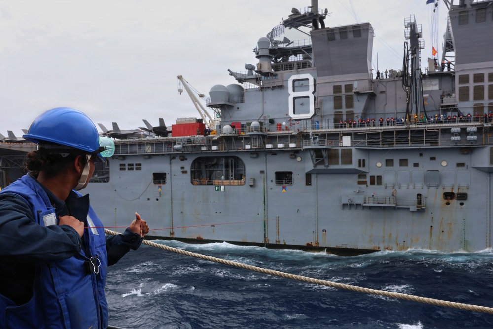 John P. Murtha Conducts ARGMEUEX With Makin Island Amphibious Ready Group