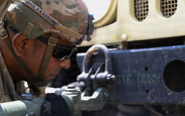 639th Transportation Company executes vehicle recovery training during WAREX