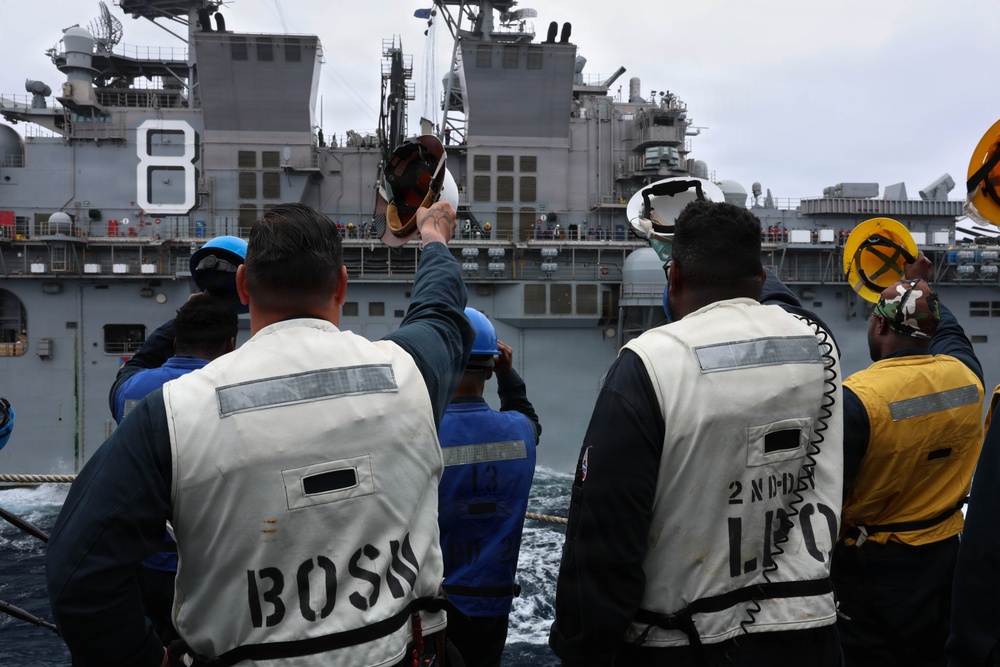 John P. Murtha Conducts ARGMEUEX With Makin Island Amphibious Ready Group