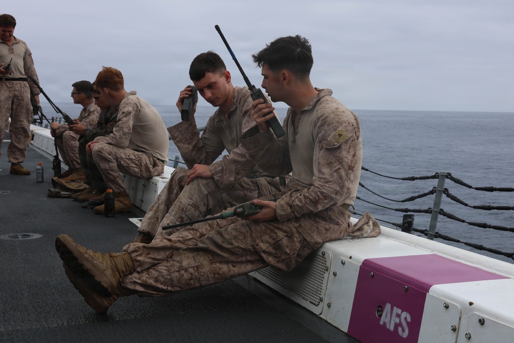 John P. Murtha Conducts ARGMEUEX With Makin Island Amphibious Ready Group