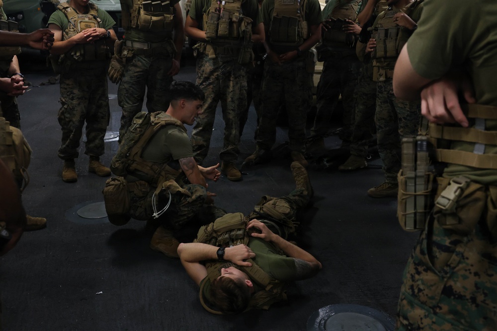 John P. Murtha Conducts ARGMEUEX With Makin Island Amphibious Ready Group