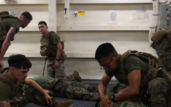 John P. Murtha Conducts ARGMEUEX With Makin Island Amphibious Ready Group