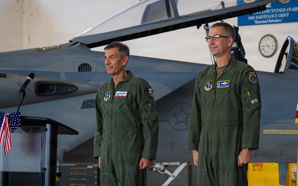144 Fighter Wing Change of Command