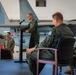 Col. Travis H. Stephens gives incoming speech