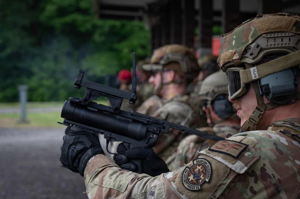 134th SFS Range Training