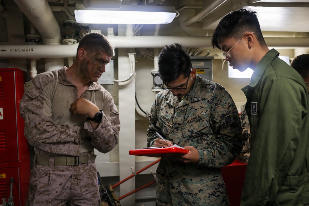 John P. Murtha Conducts ARGMEUEX With Makin Island Amphibious Ready Group
