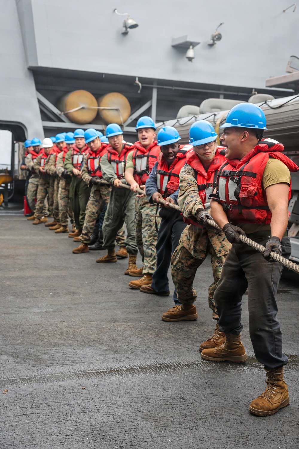 John P. Murtha Conducts ARGMEUEX With Makin Island Amphibious Ready Group