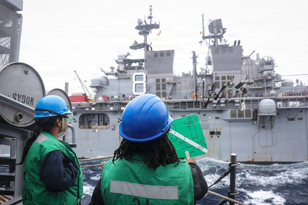John P. Murtha Conducts ARGMEUEX With Makin Island Amphibious Ready Group