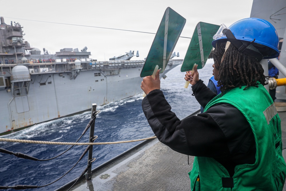 John P. Murtha Conducts ARGMEUEX With Makin Island Amphibious Ready Group